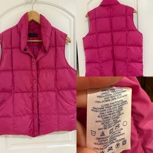 Lands End Down Vest